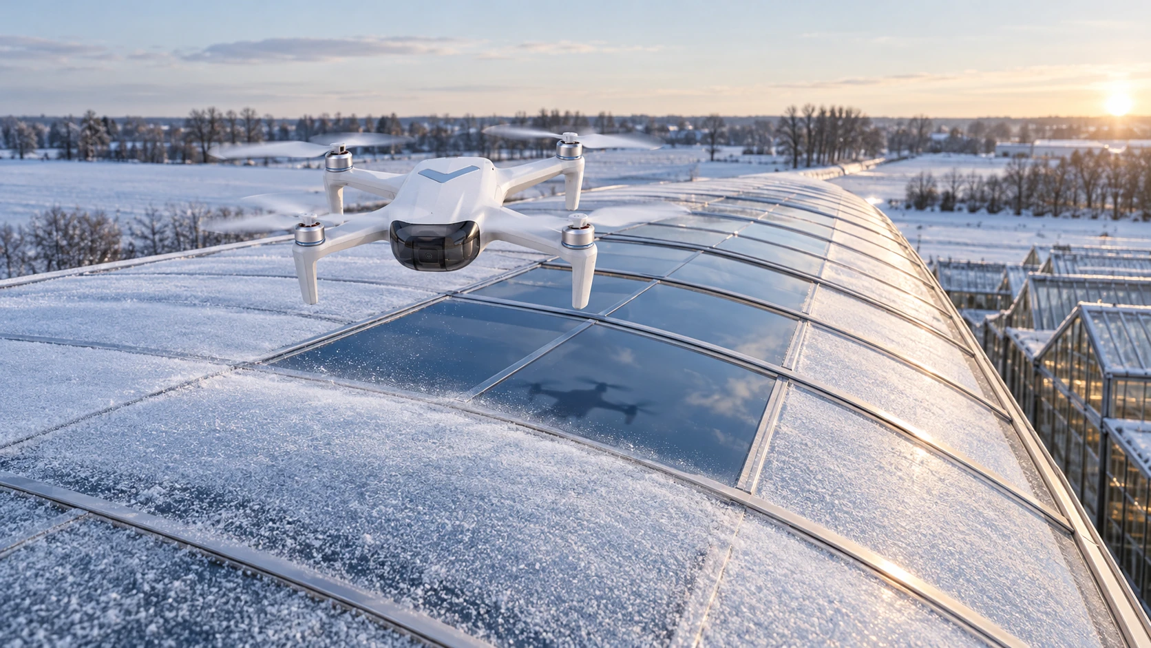 Drone Cleaning with Airflow